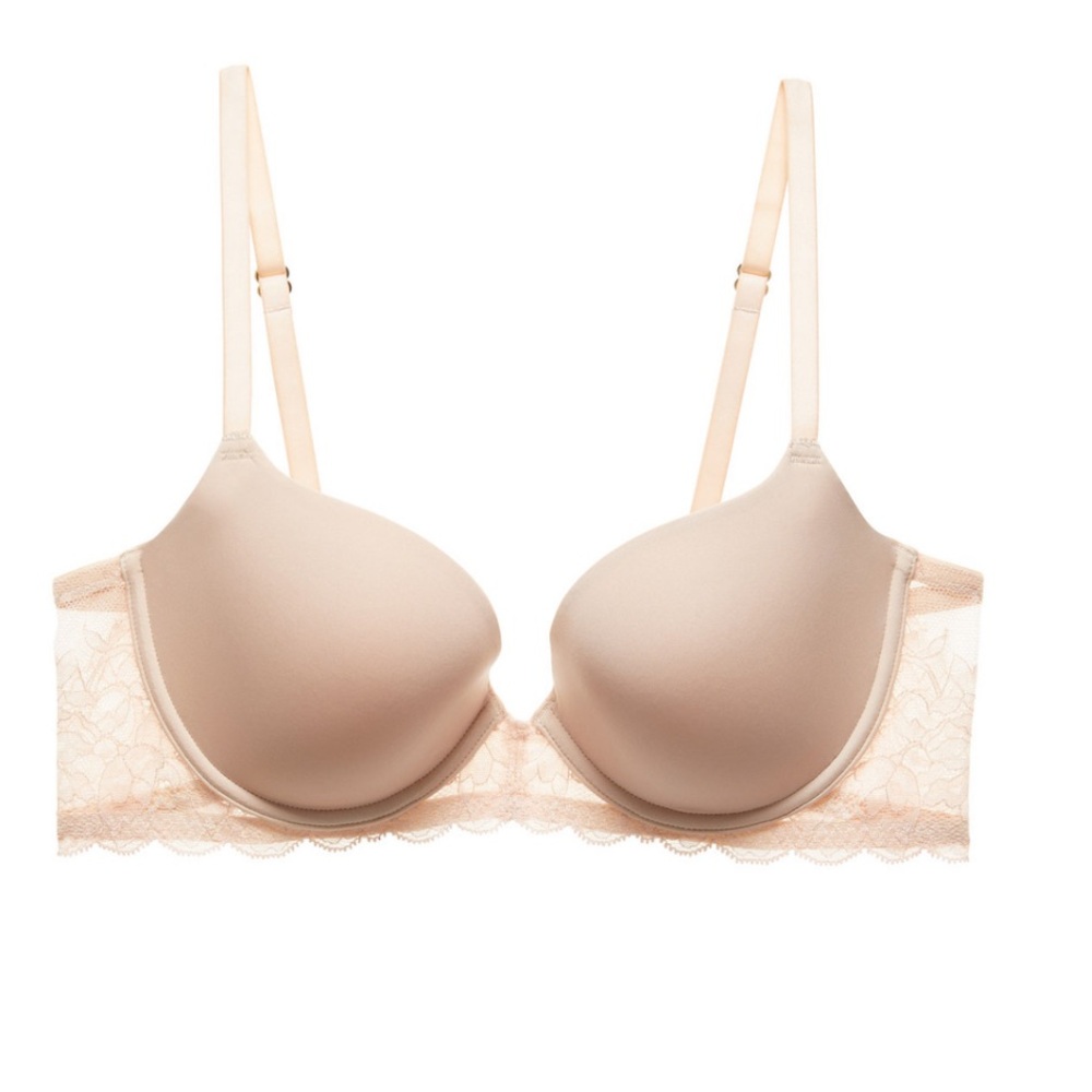 Natori Cream Lace Bra